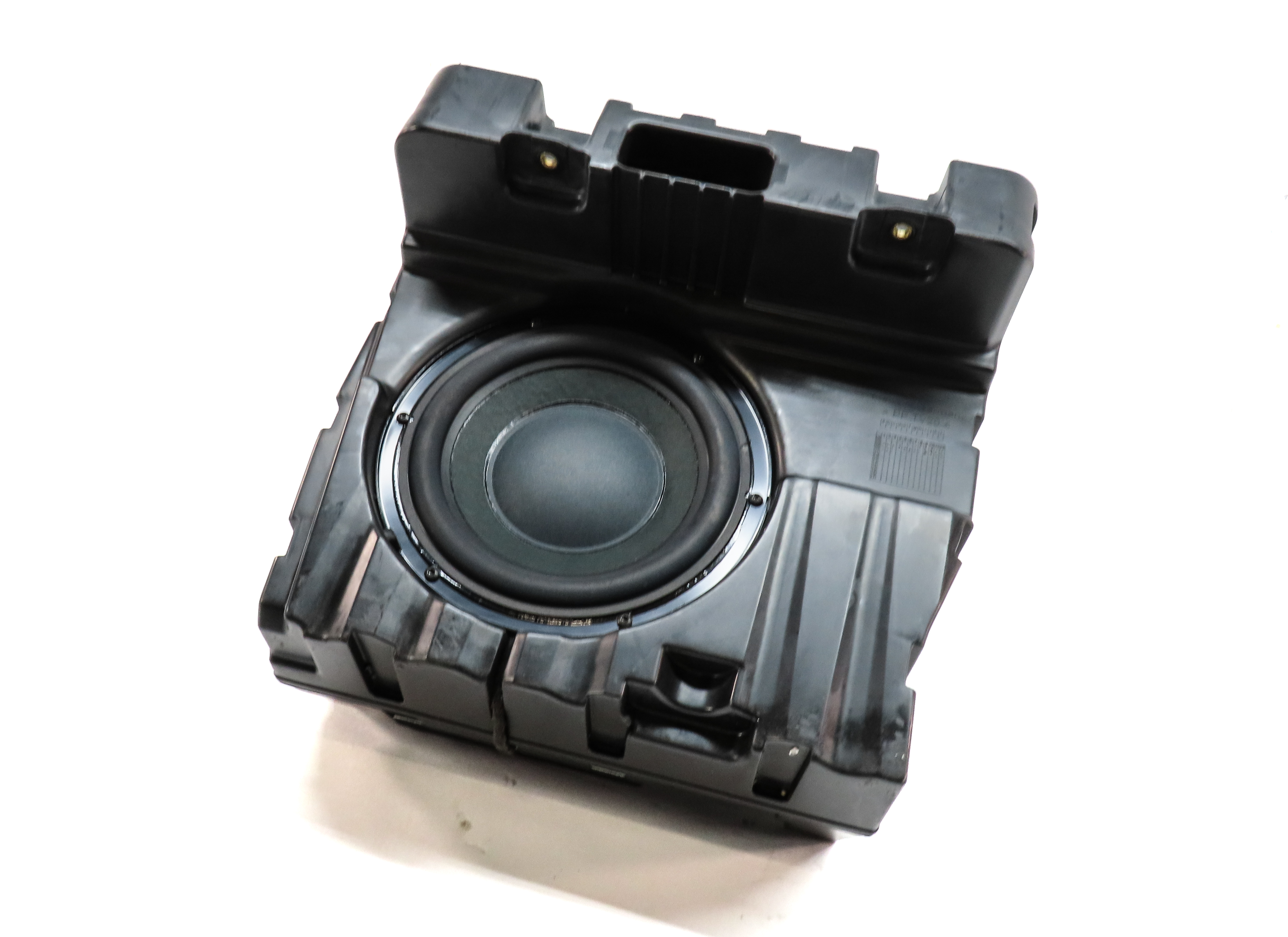 2011 PORSCHE PANAMERA (970 G1) BOSE STEREO AUDIO SOUND SYSTEM SUBWOOFER SPEAKER — exact item pictured